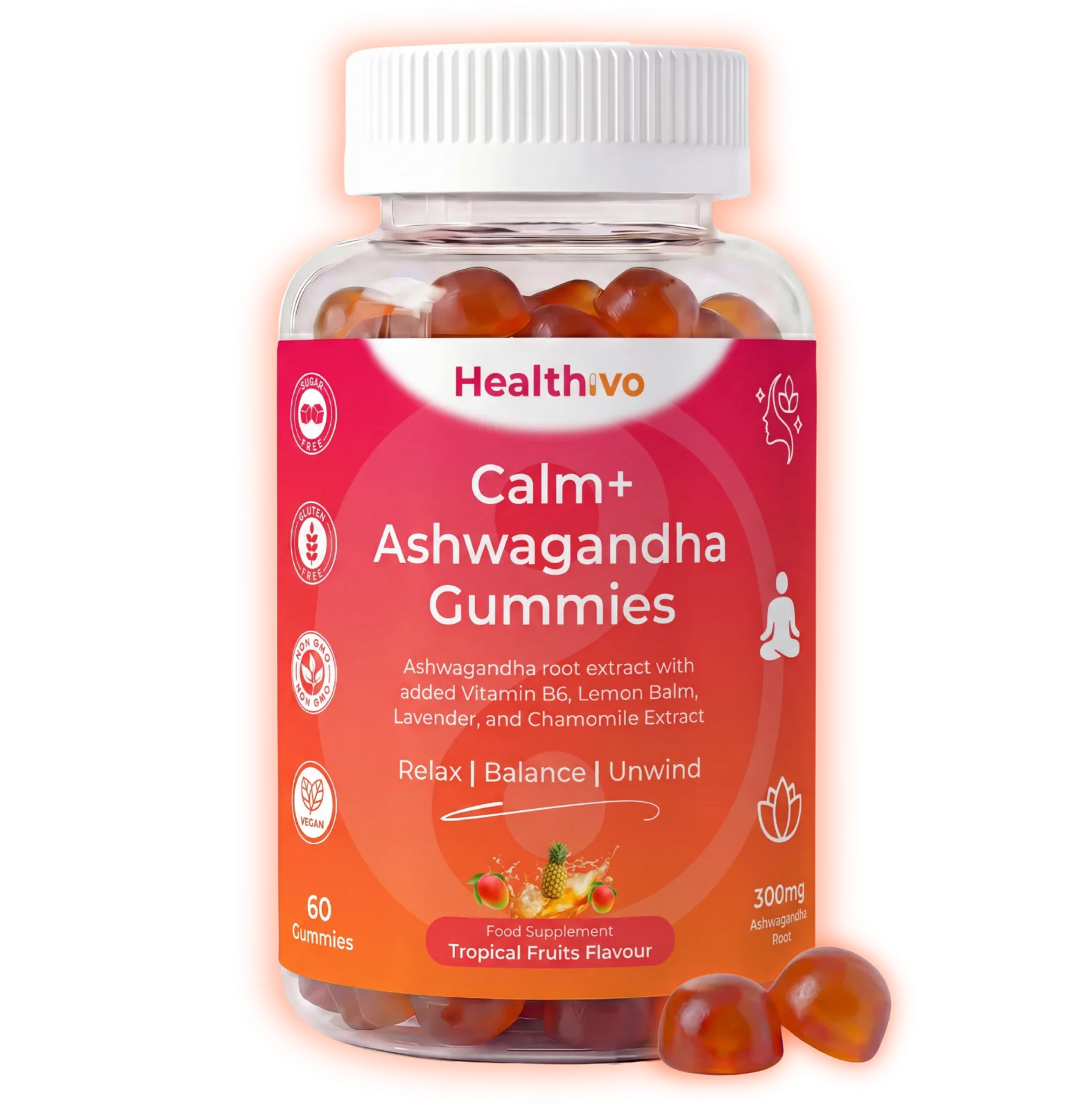 Calm+ Ashwagandha Gummies