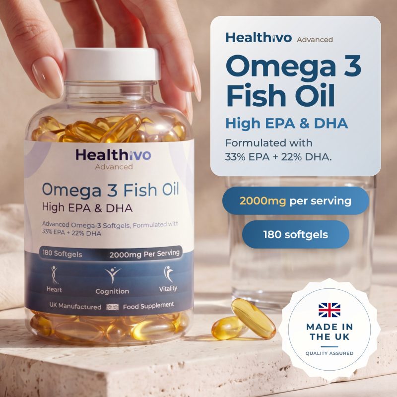 Omega-3 Fish Oil Soft gels