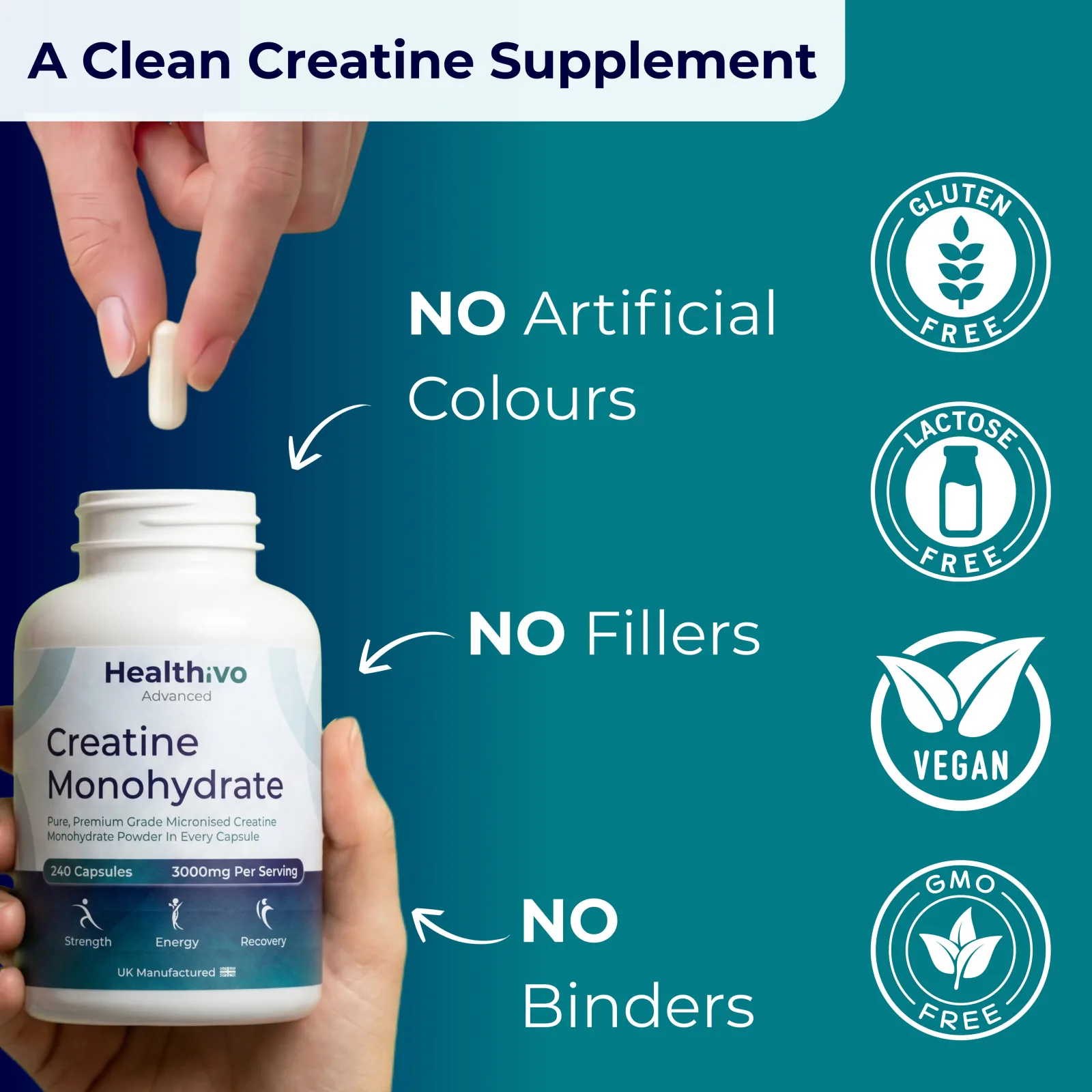 Creatine Monohydrate Capsules
