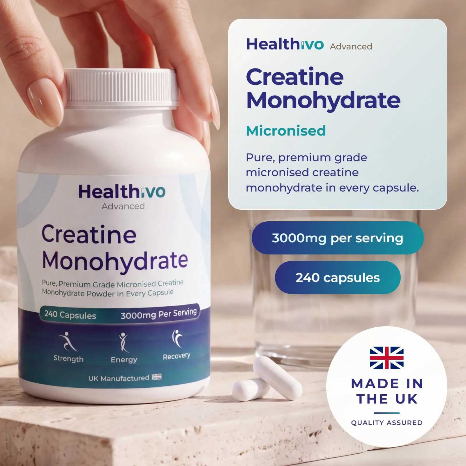 Creatine Monohydrate Capsules