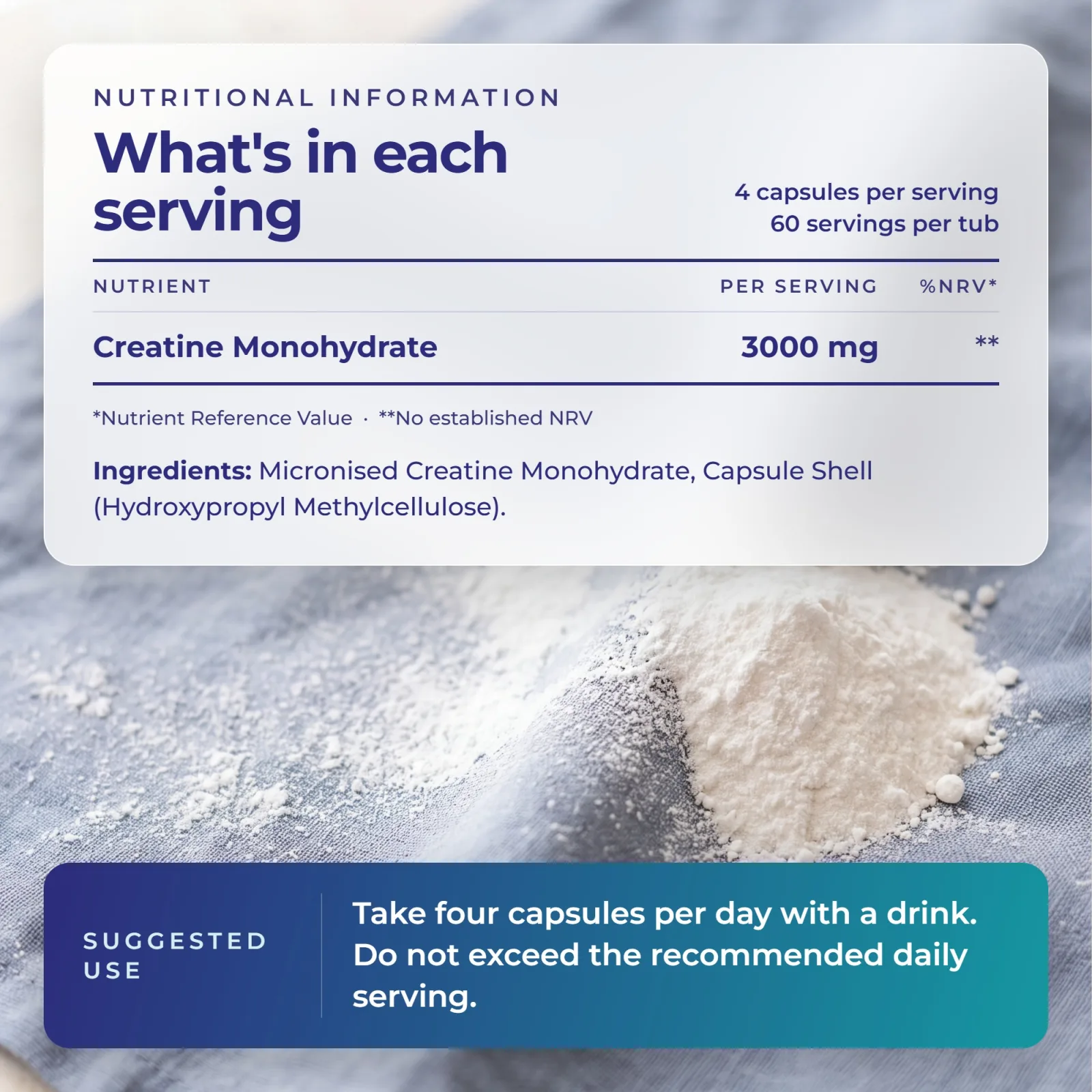 Creatine Monohydrate Capsules