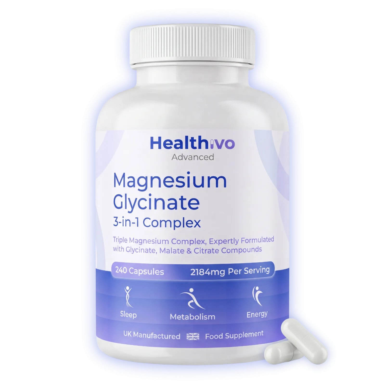 Magnesium Glycinate 3-in-1 Complex